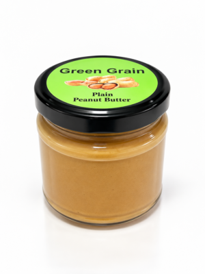 Plain peanut butter