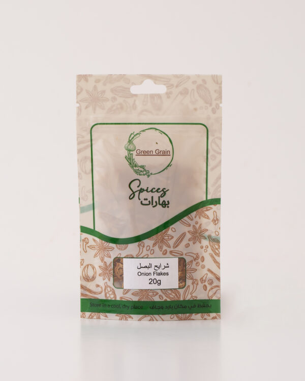 Onion flakes