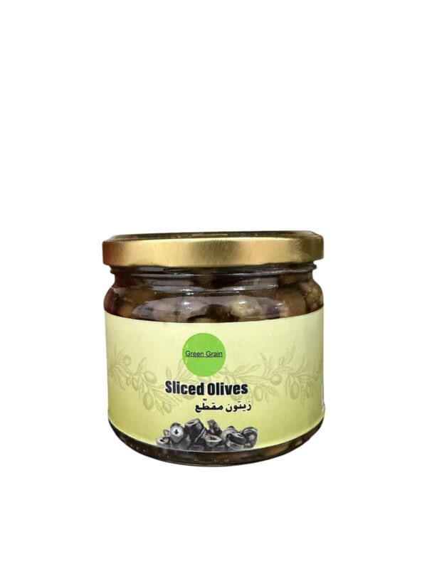 Sliced black olives